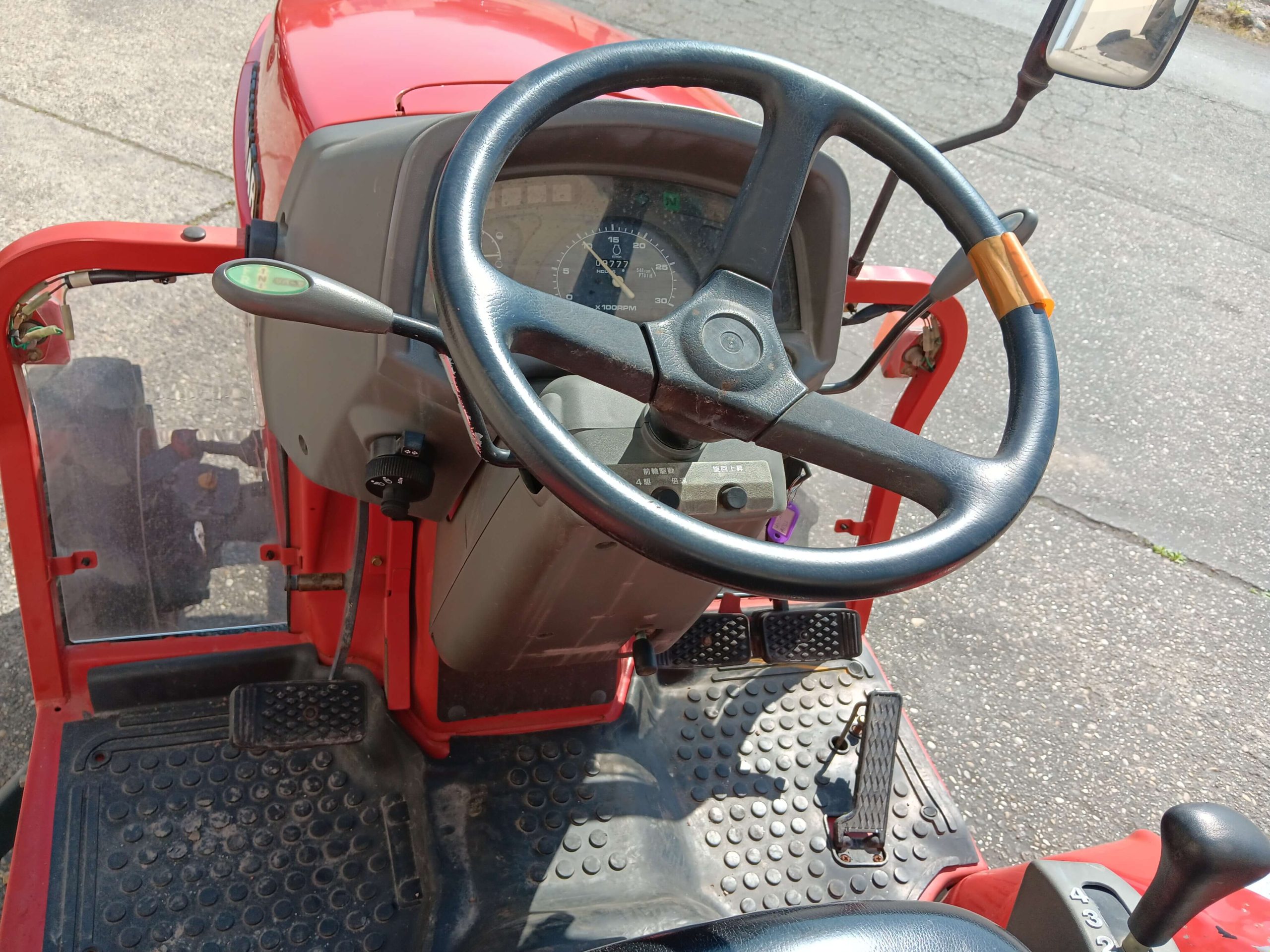Yanmar EF322 összkerekes, szervos 22 Le traktor, gyári talajmaróval - Image 6