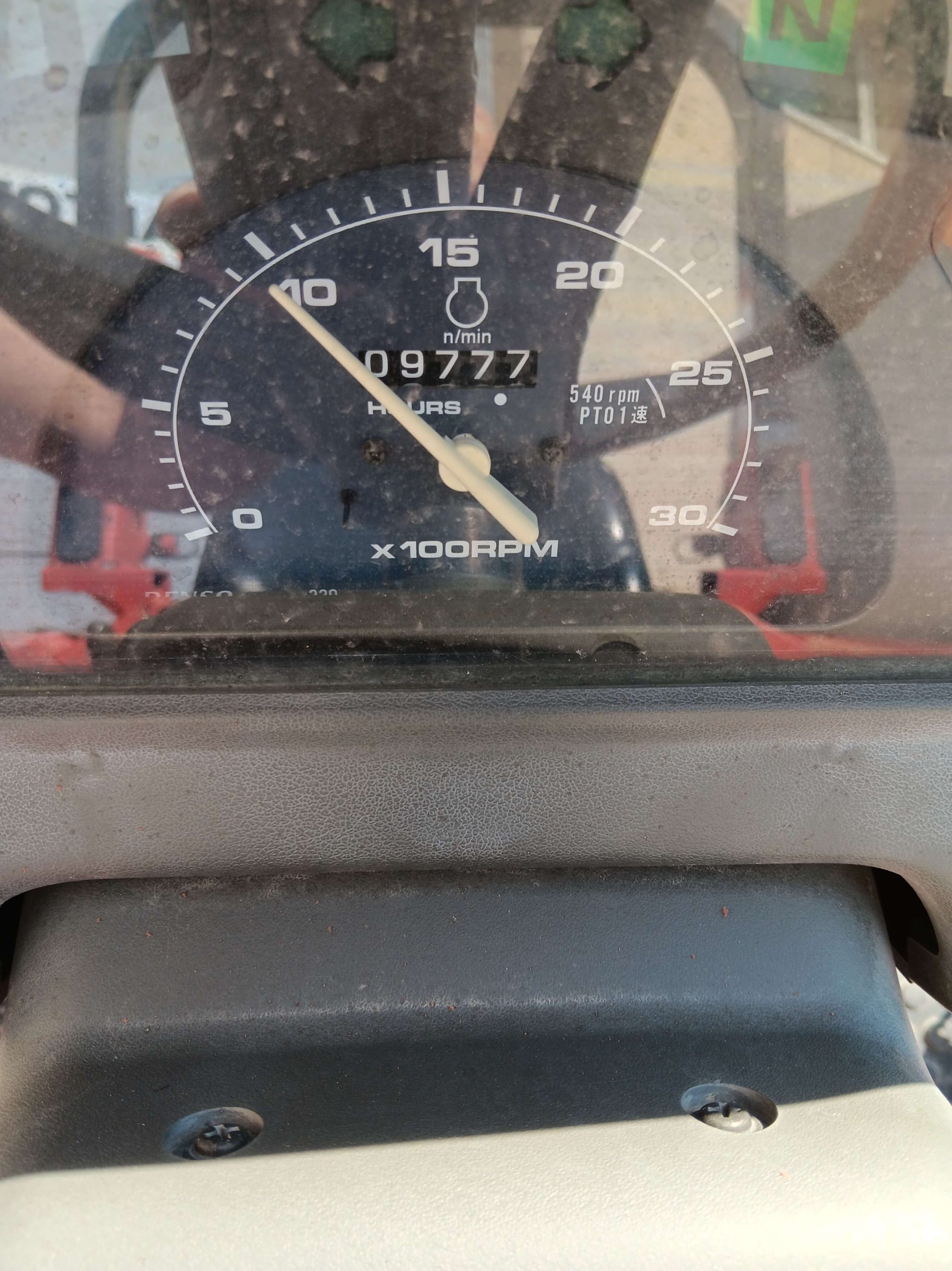Yanmar EF322 összkerekes, szervos 22 Le traktor, gyári talajmaróval - Image 7