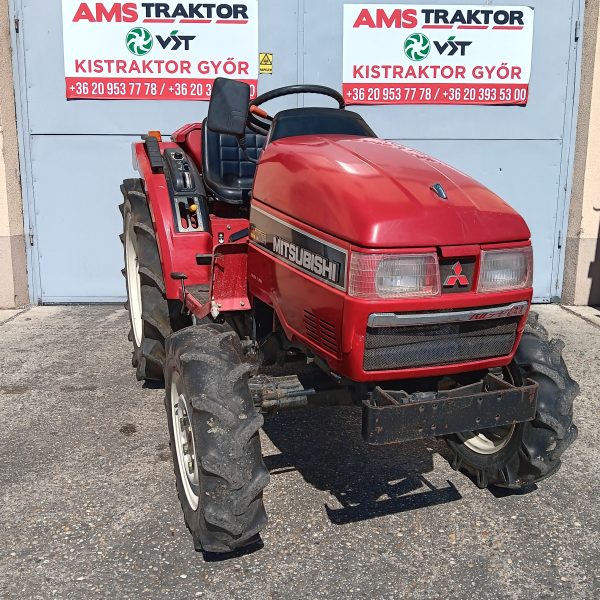 Mitsubishi MT205 irányváltós, összkerekes, 20 Le kistraktor